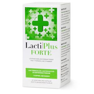 Lacti Plus Forte - 15 miljarder mjölksyrabakterier från sju olika stammar