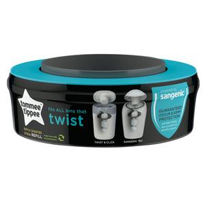 Blöjpås refill passar alla Tommee Tippee-modeller och varar upp till en månad per påfyllning
