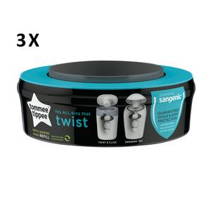 Refill som passar alla Sangenic-modeller och varar upp till en månad per påfyllning.