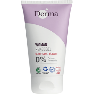 Derma Eco Woman Cleansing Gel är en mild och skonsam rengöring som effektivt tar bort smink och orenheter Med24.se