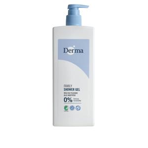 Derma Family Shower Gel är en mild och allergivänlig kroppstvål för hela familjen - 785 ml Med24.se