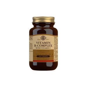 Solgar Vitamin B-Complex + C Sprängfyllda med vitaminer som kroppen tycker om Med24.se