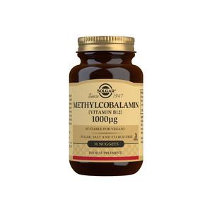 Solgar B12 Vitamin, Methylcobalamin 100 mcg - bidrar till energiomsättningen och minskar trötthet