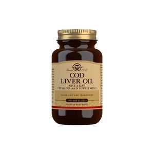 Solgar Torskleverolja Cod Liver Oil - 100 kapslar