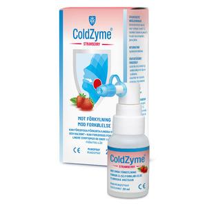 ColdZyme Munspray Jordgubb - en förebyggande och behandlande halspray vid förkylning Med24.se