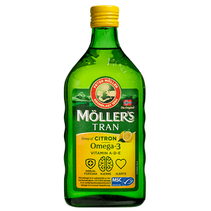 Möllers Tran Fiskolja med citrus Omega-3 - 500 ml