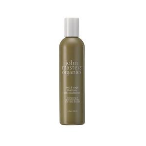 John Masters Organics Zinc & Sage Shampoo med Balsam för torrt hår, och fet hårbotten