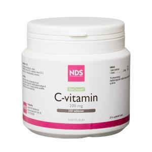 Vitamin NDS C - 250 tabletter för hela familjen Med24.se