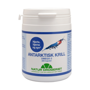 Natur Drogeriet Krill Omega-3 500 mg - omega-3-fettsyror från kräftdjur som är först i näringskedjan