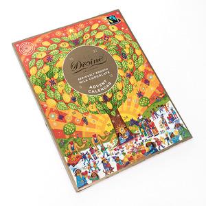 Härlig fair-trade julkalender med mjölkchoklad från Divine Med24.se