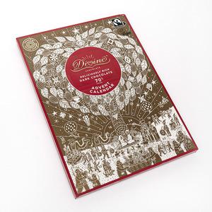 Julkalender med en fyllig, mörk choklad från Divine för dig som värnar om naturen Med24.se