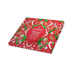 Julkalender med 24 ekologiska Pukka tepåsar - olika teer i fantastiska smaker
