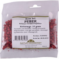 Natur-Drogeriet Peppar rosa hel - 10 g