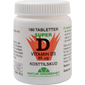 Natur Drogeriet Vitamin D3 85 mcg Super D - 180 tabletter