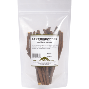 Natur Drogeriet Lakritsrötter Stänger i påse - 75 g