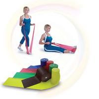 Aserve Latexfri Träningsband röd 5,5 m