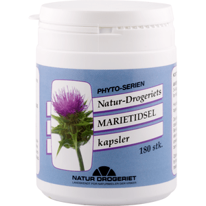 Natur Drogeriet Mariatistel - 180 kapslar, kapslar från Phyto-serien