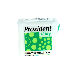 Proxident plast tandstickor m. fluor - 100 st