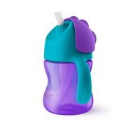 Philips Avent Sugrörsmugg (9mån+) 200ml - Lila/Turkos