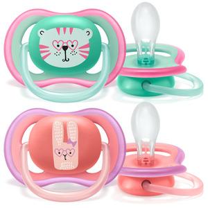 Ultra Air Ortodontisk napp från den prisbelönta Philips AVENT - 18 mån+ Med24.se