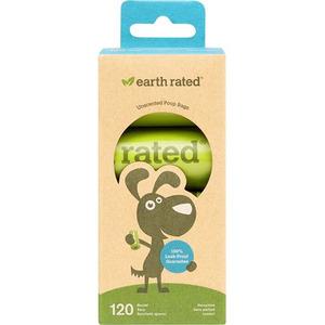 Earth Rated hundpåsar är extra långa och garanterat läckagefria - 120 st