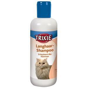 Denna version av Trixie kattschampo är särskilt utvecklat för att förebygga tovor hos långhåriga katter Med24.se