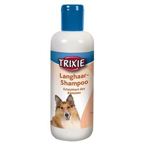 Trixie hundschampo för långhåriga hundars päls - perfekt pälsvård för att förebygga tovig päls Med24.se