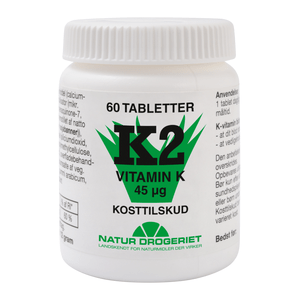 Natur Drogeriet Vitamin K2 45 ug - 60 st