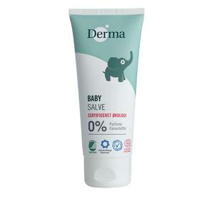 Derma Eco Baby Salva är en vattenavvisande salva med milda ingredienser och vårdande egenskaper Med24.se