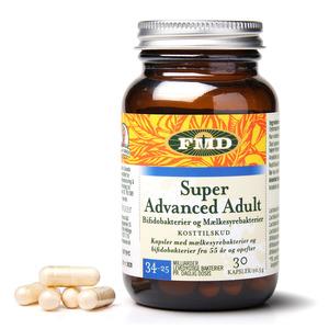 Udo's Choice Super Advanced Adult - Bifido- och mjölksyrabakterier för vuxna över 55 år Med24.se