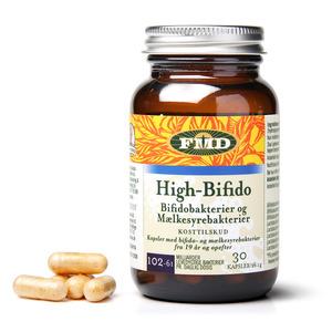 Udo's Choice High-Bifido är en kraftfull mjölksyrabakterieprodukt som är lämplig för vuxna 19 år och äldre Med24.se