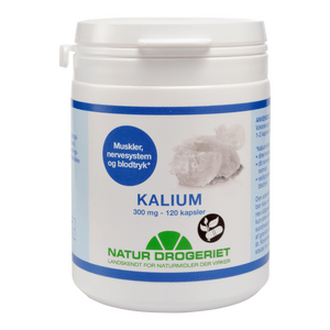 Vegetabilska kaliumkapslar från Natur-Drogeriet Med24.se