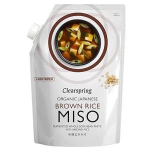 Clearspring Miso Brunt ris - 300 g