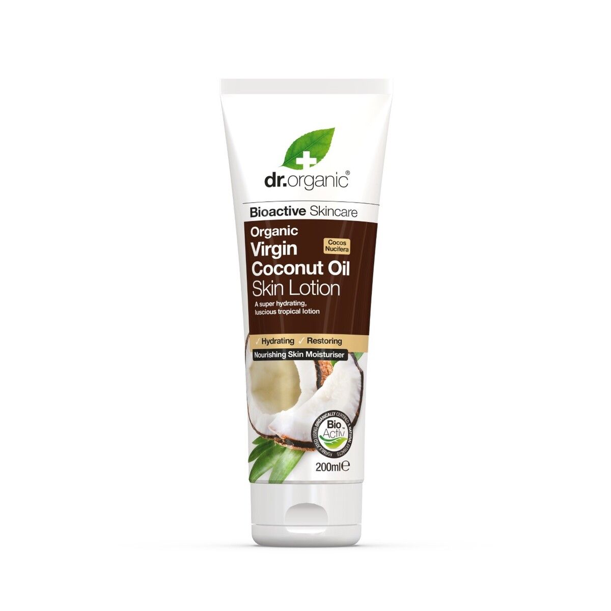 Dr. Organic Coconut Oil Skin Lotion 200 ml