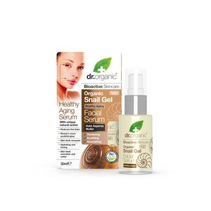 Dr. Organic Snail Gel Facial Serum är ett ekologiskt och naturligt ansiktsserum som motverkar rynkor