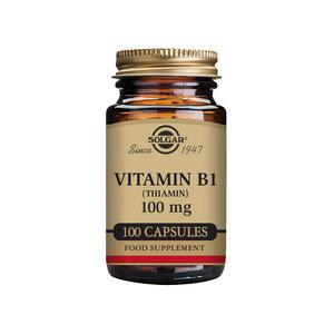 Vitamin B1 från Solgar i vegetabiliska kapslar Med24.se