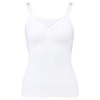 Carriwell Amningstopp utan sömmar m. Shapewear, Vit - Small