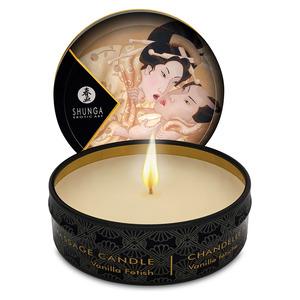 Shunga Mini Massage Candle - Förförande massageljus med söt vaniljarom Med24.se
