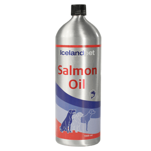 1 L laxolja till dina husdjur från Iceland Pet Med24.se