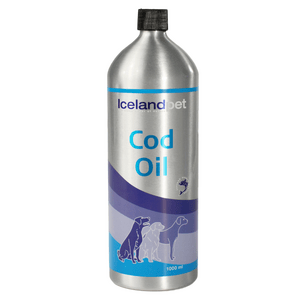 1 Liter ren torskolja till dina husdjur från Iceland Pet Med24.se