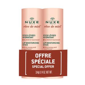 Ta hand om torra och nariga läppar effektivt med Nuxe Reve de Miel Lip Balm Duo
