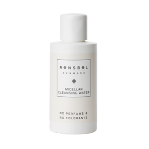 Micellar Cleansing Water från Rønsbøl - mild, naturlig och effektiv rengöring av huden i resestorlek Med24.se