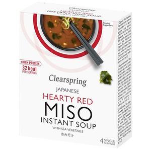 Clearspring Misosoppa Hearty Red - 40 g