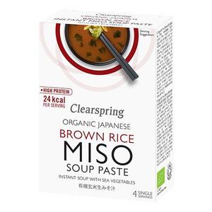 Clearspring Misosoppa Paste 4 x 15 g eko - 60 g