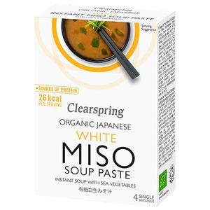 Clearspring Misosoppa Paste vit tång 4x15g eko - 60 g