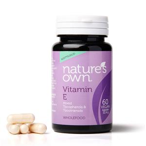 Nature's Own Vitamin E innehåller hela spektrumet av E-vitamin Med24.se
