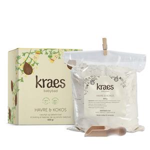 Kraes babybad med havre & kokos - 600 g