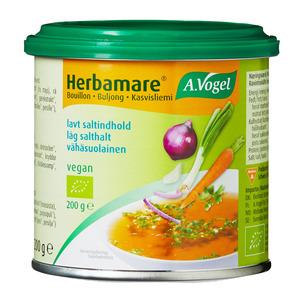 A. Vogel Herbamare Bouillon är en läcker, vegansk örtbuljong med lågt saltinnehåll Med24.se