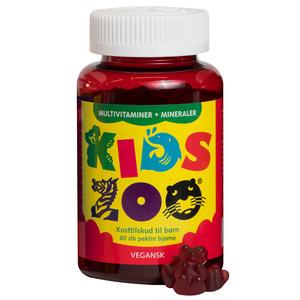 Kids Zoo multivitamin + mineraler vegetabilisk - 60 st