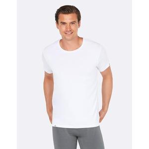Men's Crew Neck T-Shirt fra Boody - En enkel, vit t-shirt i en snygg design som passar varje tillfälle Med24.se